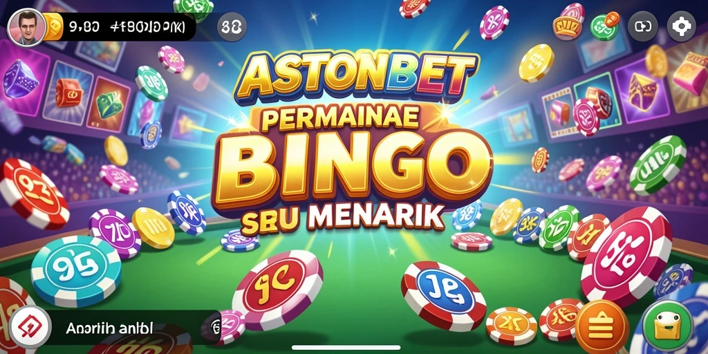 Tampilan gameplay Bingo ASTONBET yang seru dan interaktif.