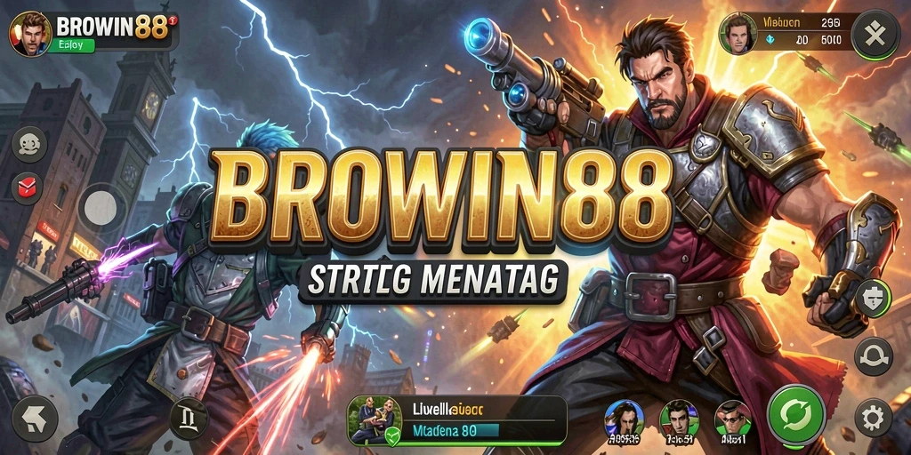Tampilan gameplay BROWIN88 yang strategis dan dinamis.
