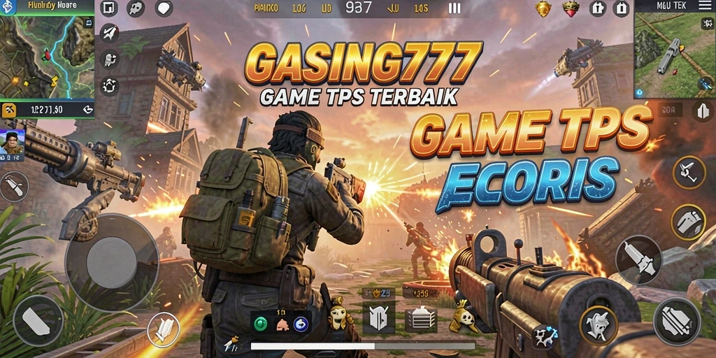 Screenshot GASING777 menampilkan aksi pertempuran penuh ketegangan.