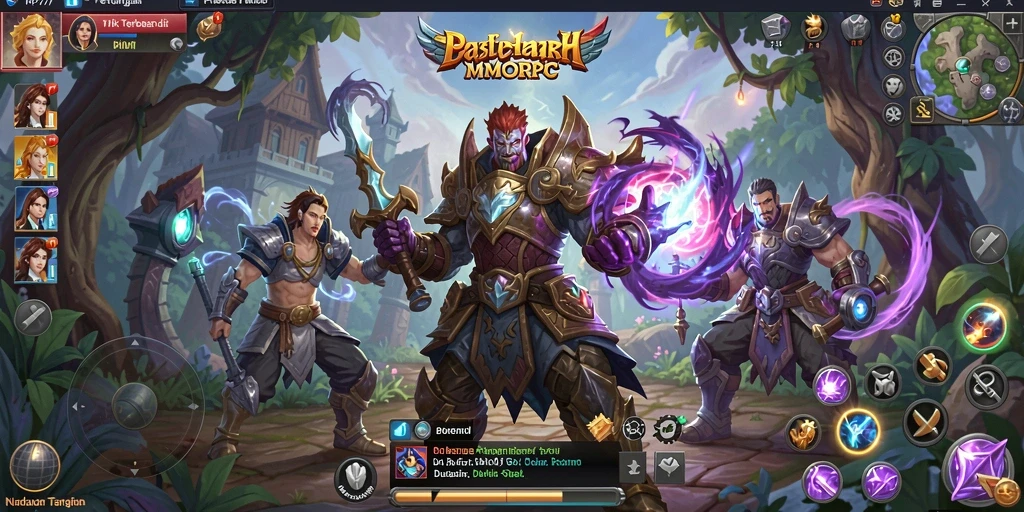 Tampilan gameplay HP777 yang memukau dengan aksi petualangan seru.