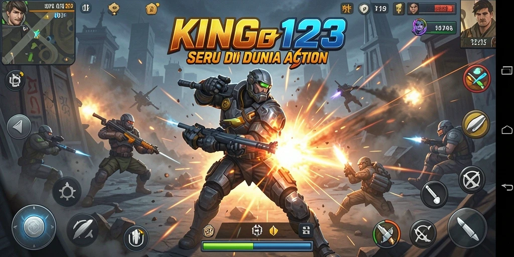Tampilan gameplay KING123 yang seru dan mendebarkan.
