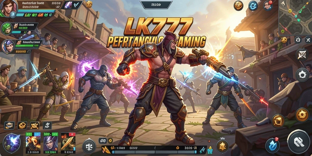 Tampilan gameplay LK777 yang menegangkan dan penuh aksi.