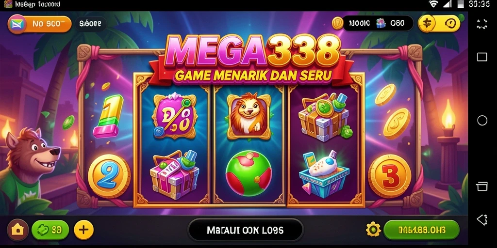 Tampilan screenshot MEGA338 yang menampilkan gameplay Slot yang menarik.