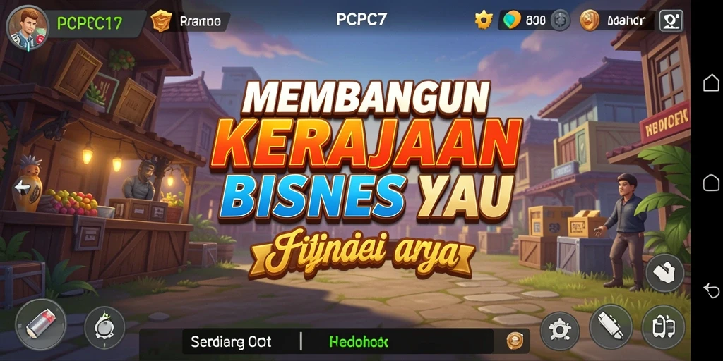 Tampilan dinamis gameplay Tycoon di PCPC7.