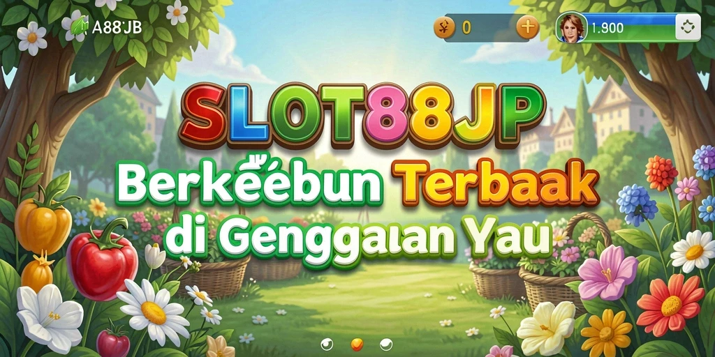 Screenshot menunjukkan gameplay berkebun yang seru dan interaktif.
