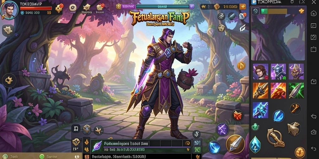 Tampilan gameplay <strong>TOKOPEDIAVIP</strong> yang menarik dengan komunitas aktif dan pertempuran seru.